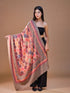 Women's Kalamkari Printed Outlined Wool Shawl